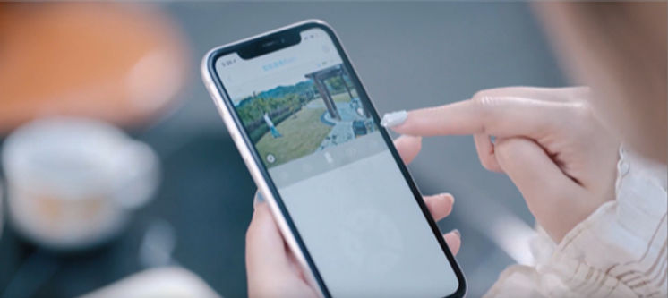 遠隔操作で見える画面