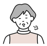 ため息をつく女性１.png