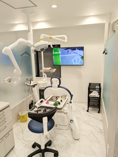 リニューアルされた診療台