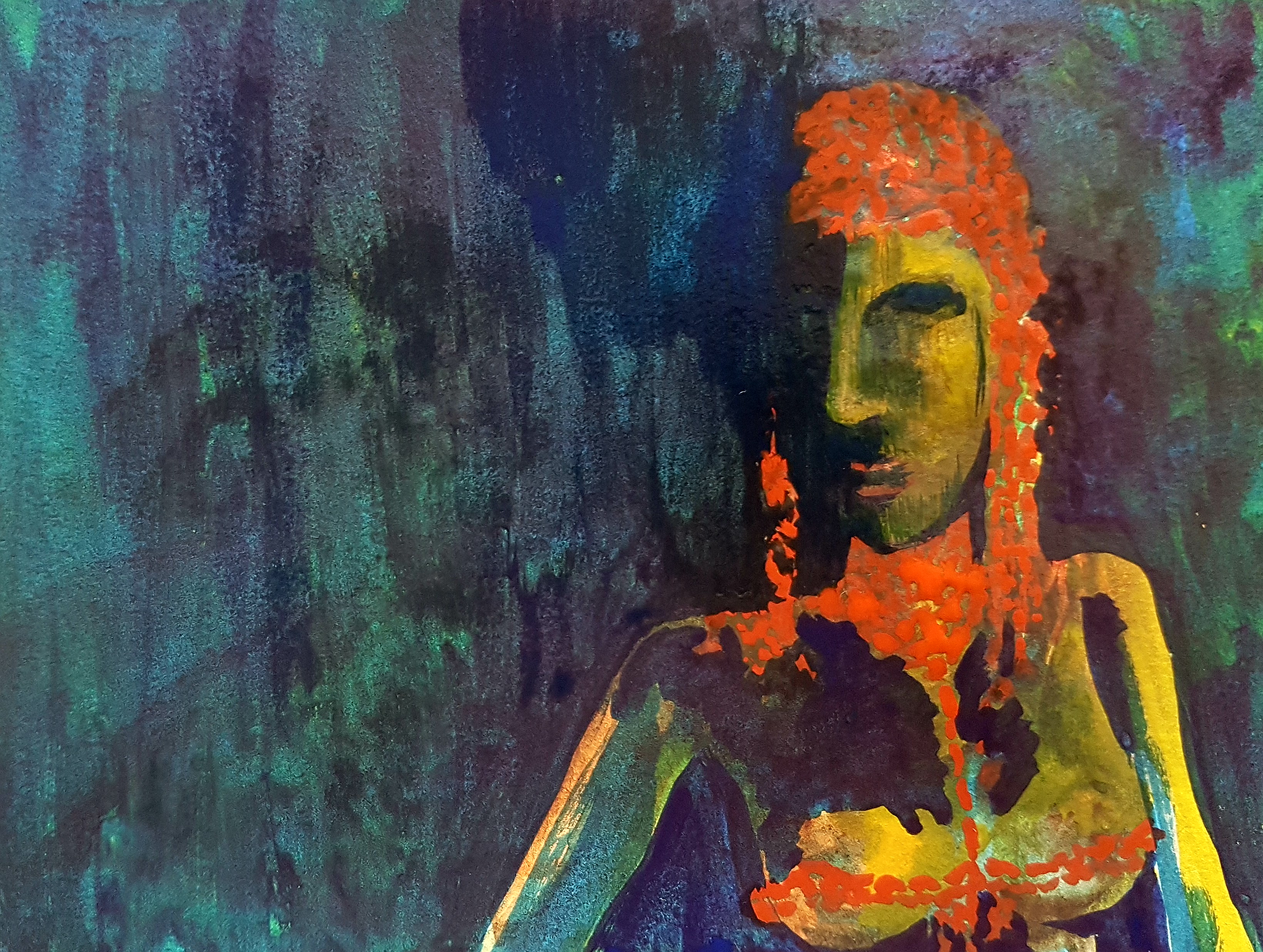 Portrait de femme africaine