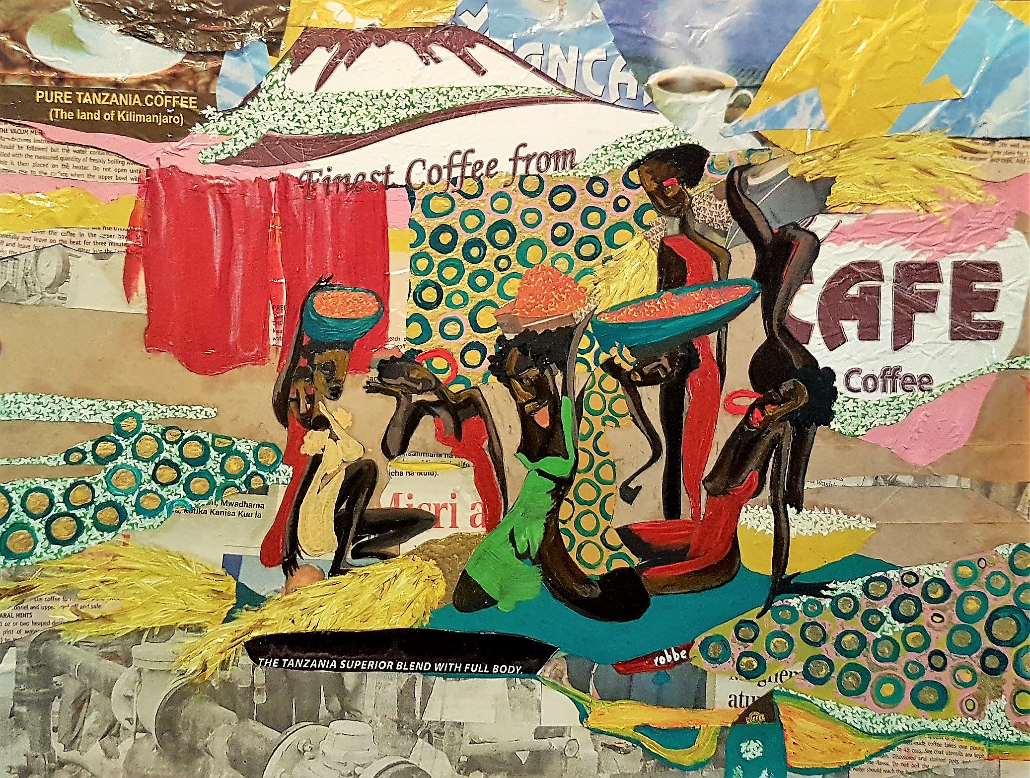 La récolte du café : Kilimandjaro