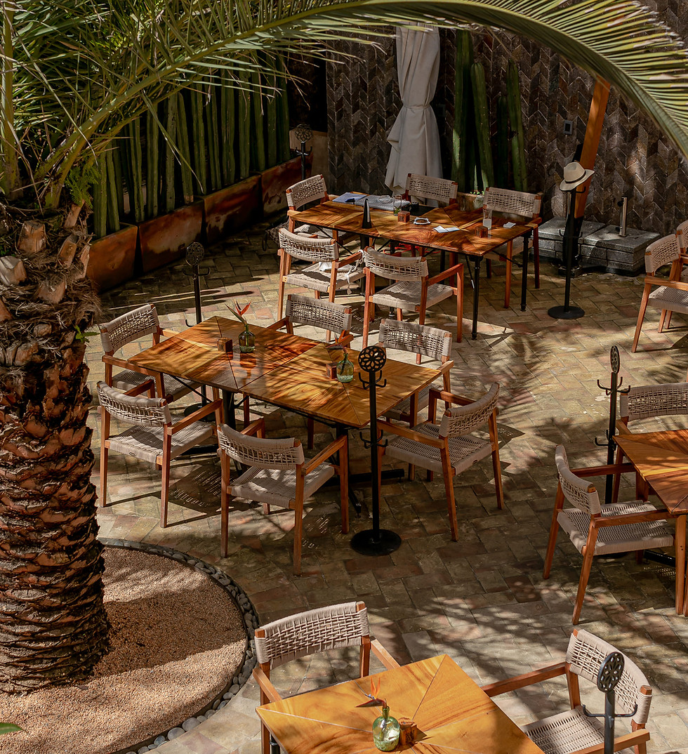 Restaurante Entre Sombras de Casa Santo Origen