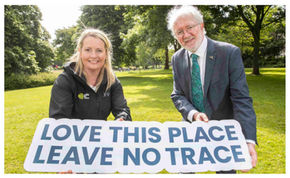The ‘Love This Place’ 2023 Campaign organised by Leave No Trace Ireland and Roz Purcell
