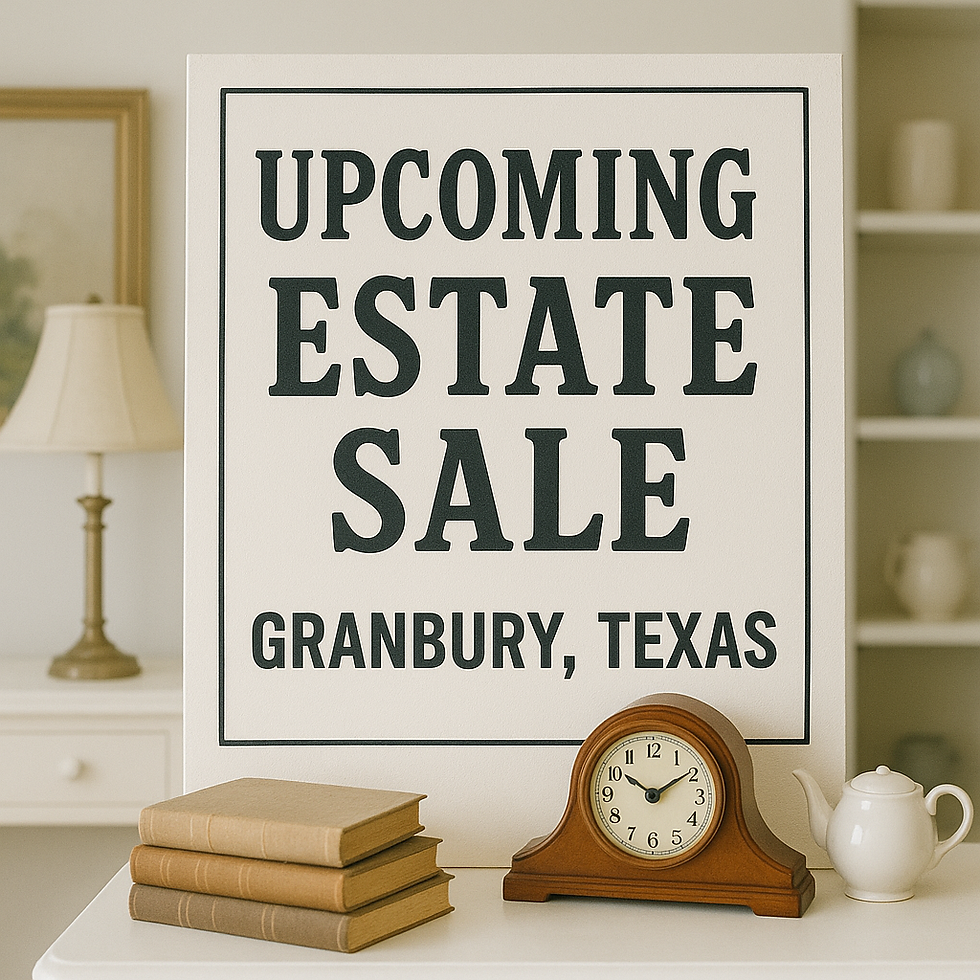 Granbury Estate Sale