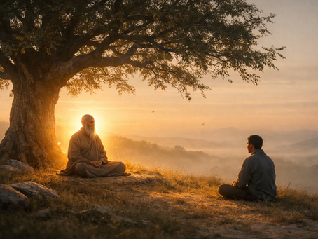 Nothing is given, yet peace is received.