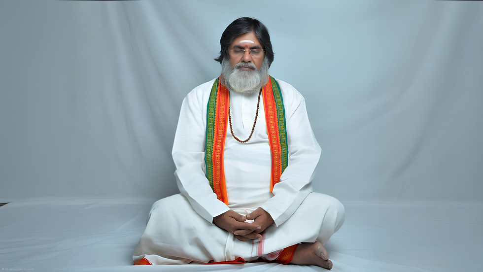 The Master: the anchor that stabilizes stillness within the seeker.