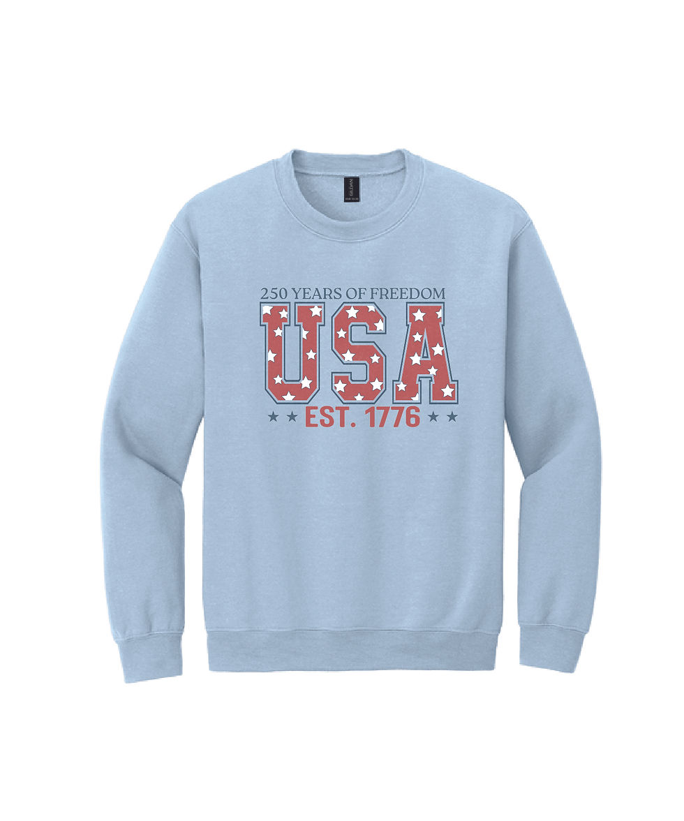 Thumbnail: USA - Gildan® Heavy Blend™ Crewneck Sweatshirt