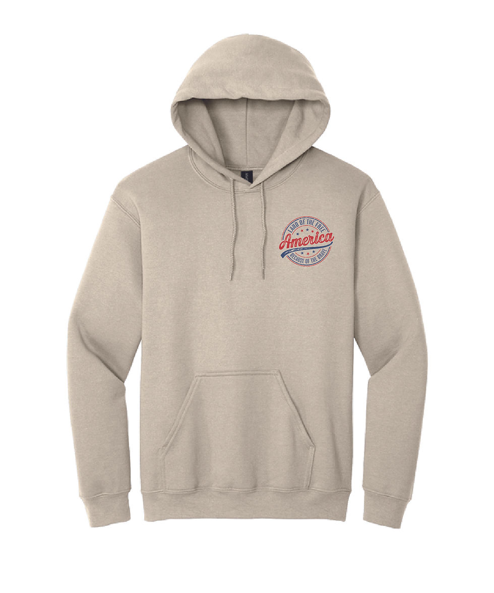 Thumbnail: AMERICA 2 - Gildan® Heavy Blend™ Hooded Sweatshirt
