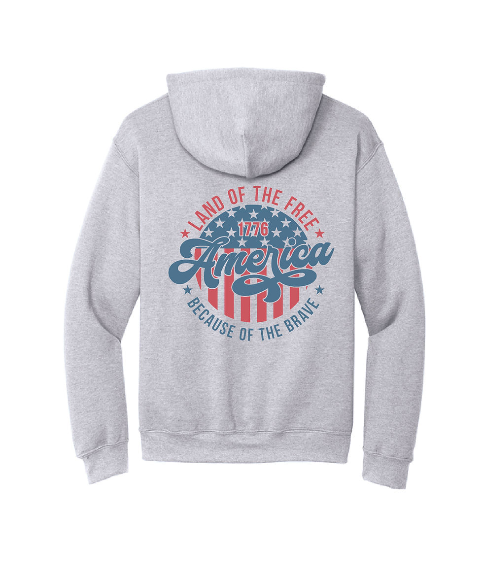 Thumbnail: AMERICA - Gildan® Heavy Blend™ Hooded Sweatshirt