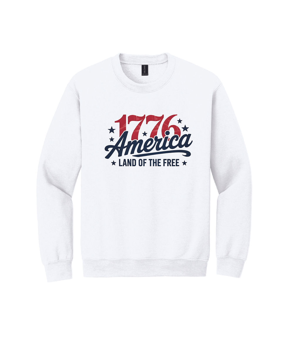 Thumbnail: 1776 AMERICA - Gildan® Heavy Blend™ Crewneck Sweatshirt