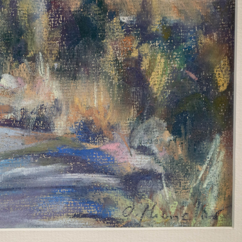 Thumbnail: Original Olga Miniclier Pastel Painting