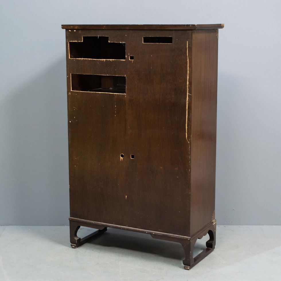 Thumbnail: Tall Vintage Korean Six-Door Storage Cabinet