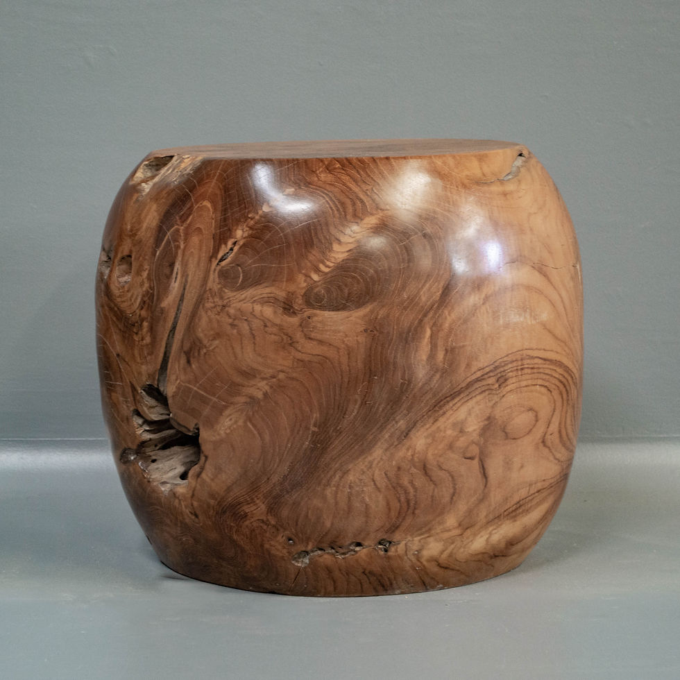 Thumbnail: Live Edge Teak Root Stool