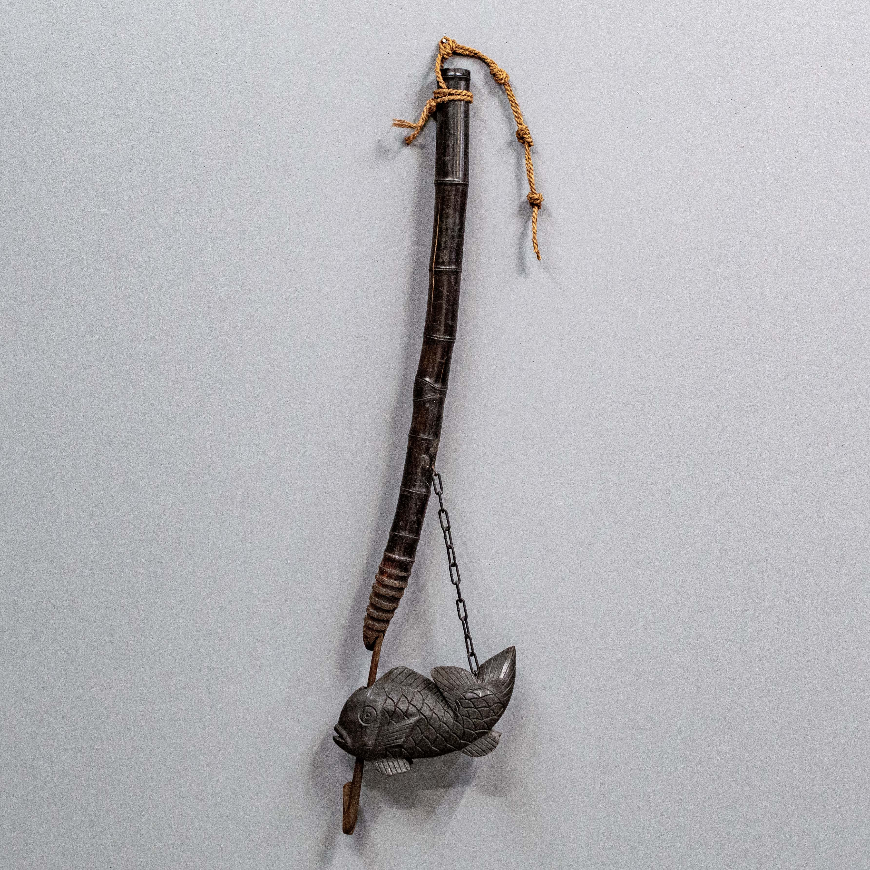 Vintage Japanese Jizai Kagi (Hearth Pot Hook)