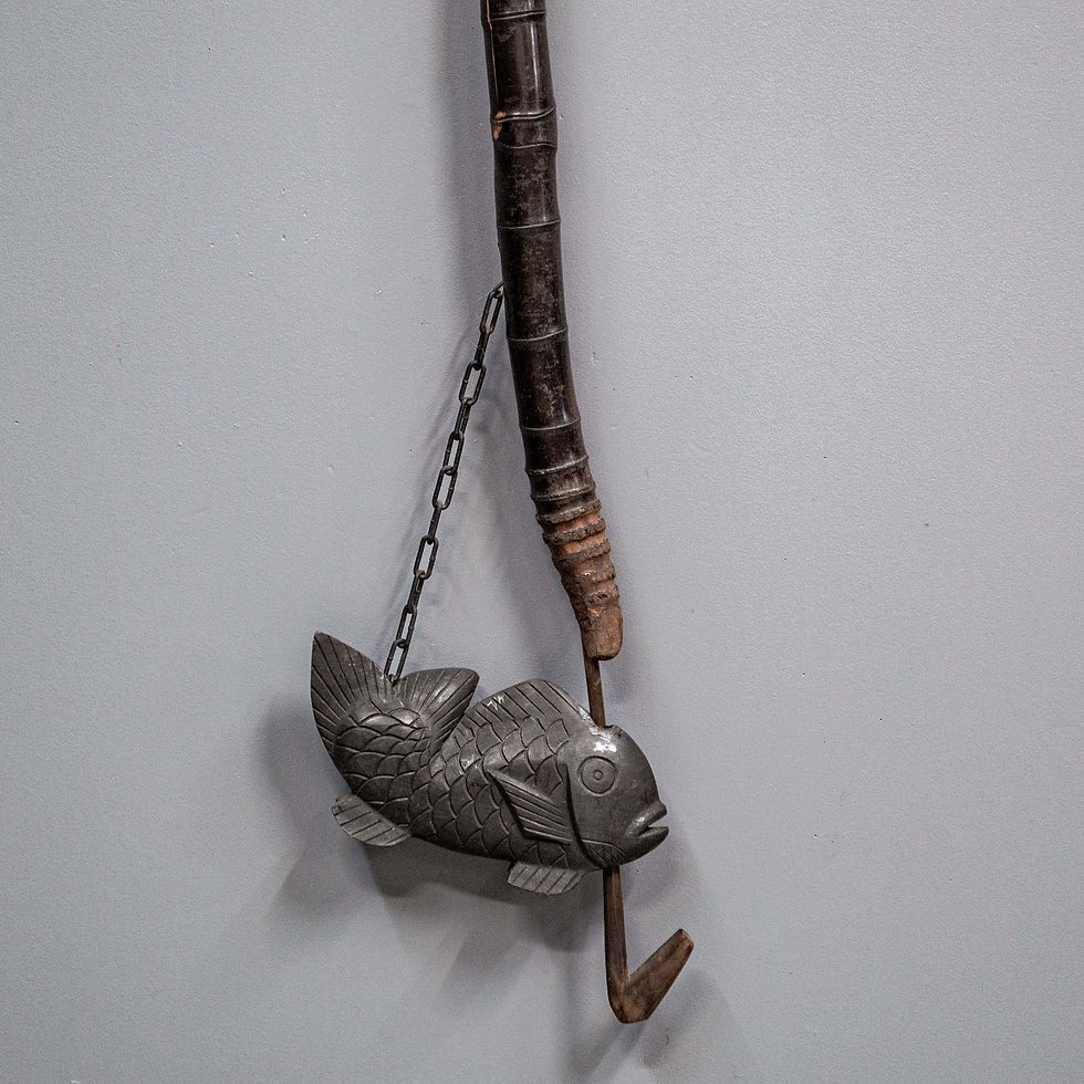 Thumbnail: Vintage Japanese Jizai Kagi (Hearth Pot Hook)