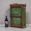 Thumbnail: Small Carved & Painted Teak Hanging Cabinet