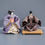 Thumbnail: Pair of Japanese Folk Dolls