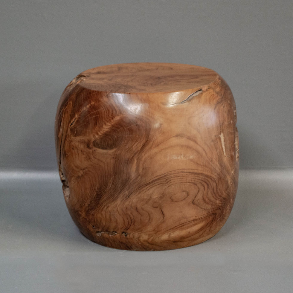Thumbnail: Live Edge Teak Root Stool
