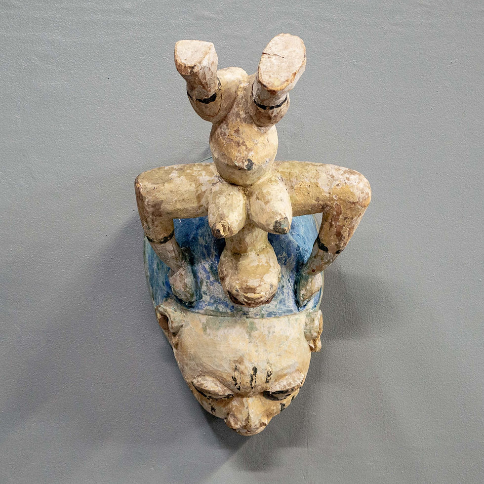 Thumbnail: Vintage Nigerian Yoruba Mask