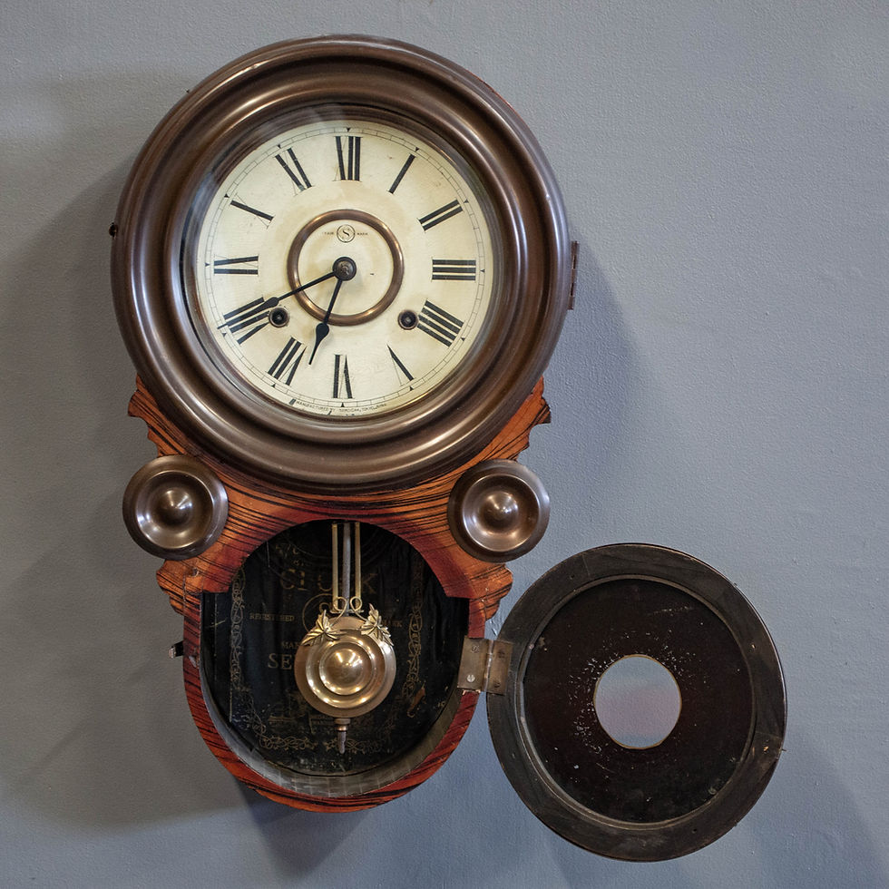 Thumbnail: Antique Japanese 8 Day Clock