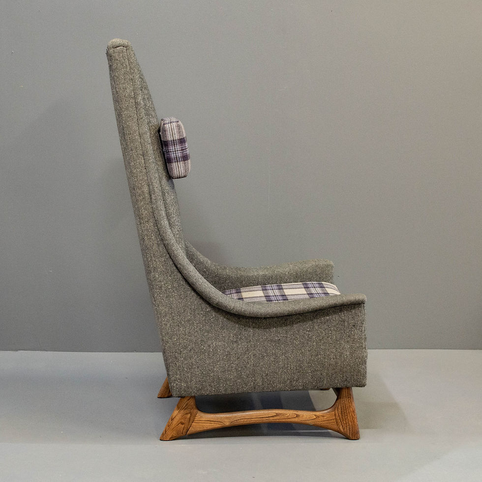 Thumbnail: Vintage Adrian Pearsall High Back Chair