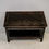 Thumbnail: Antique Chinese Black Lacquer 2 Drawer Side Table