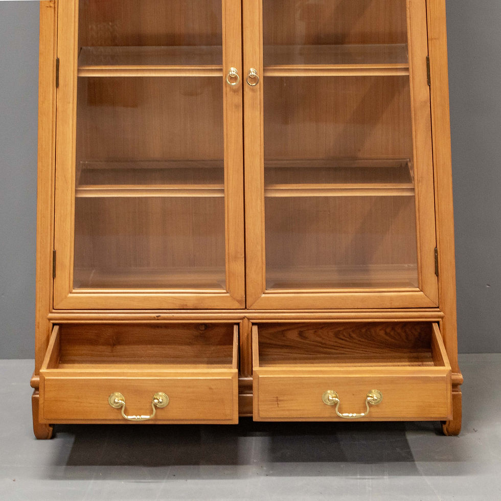 Thumbnail: Contemporary Asian Glass Display Cabinet