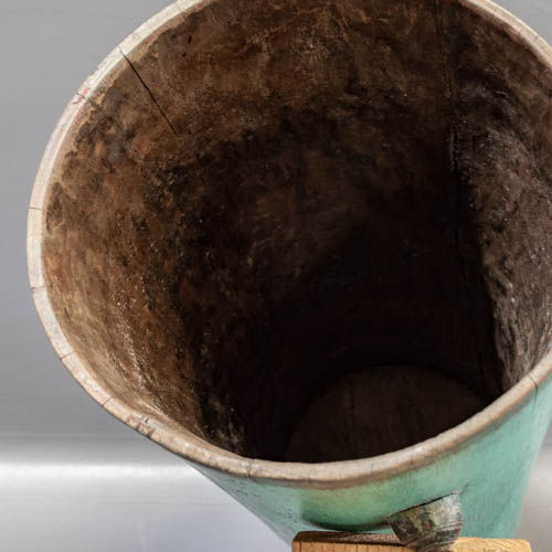 Thumbnail: Vintage Teak Wood Drum / Planter