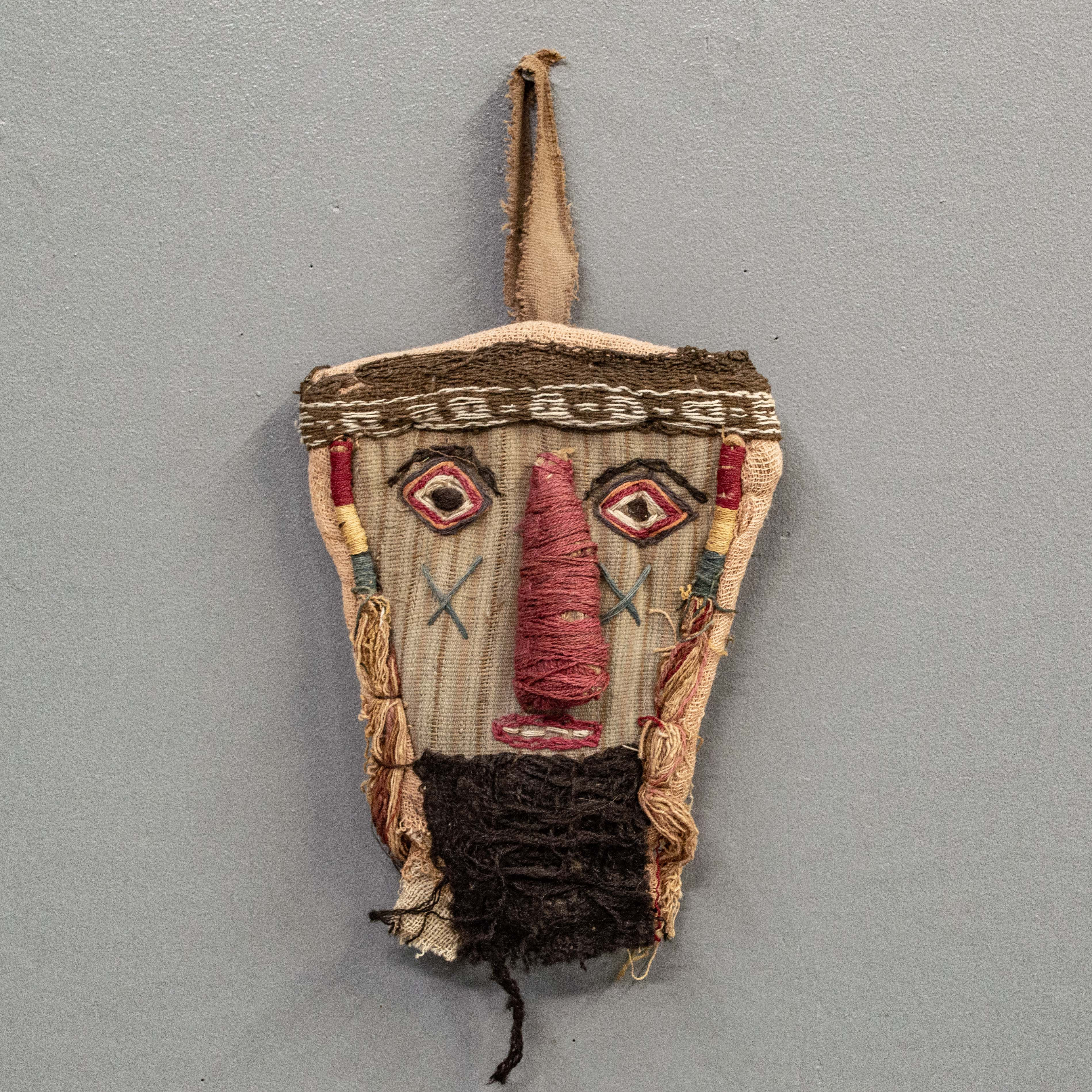 Vintage Peruvian Chancay Funerary Mask