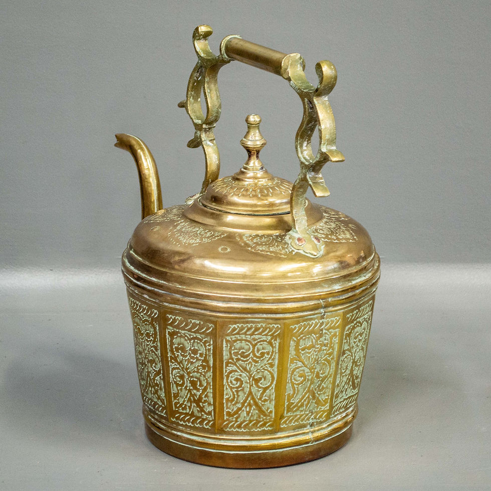 Thumbnail: Chased Brass Moroccan Tea Pot