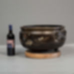 Thumbnail: Large Chinese Cast Bronze Censer