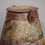 Thumbnail: Large Vintage Folk Art Painted metal Canister