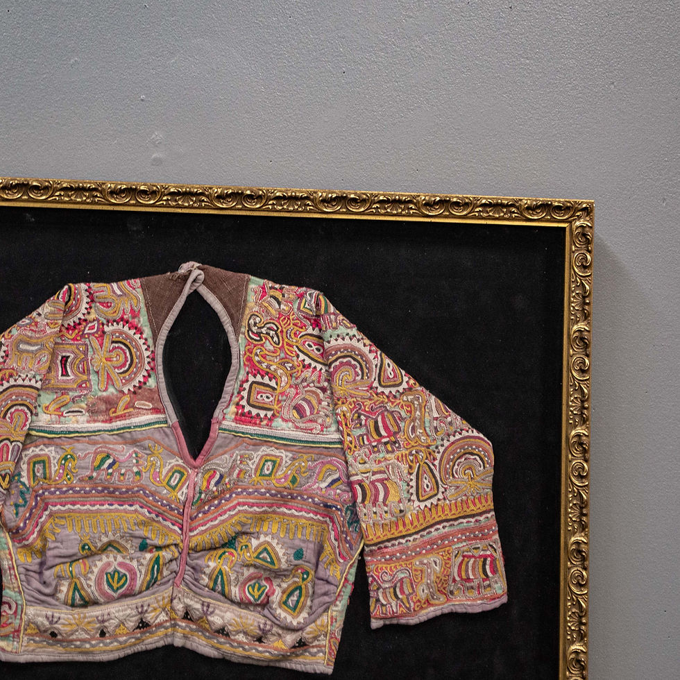 Thumbnail: Antique Embroidered Textile Garment