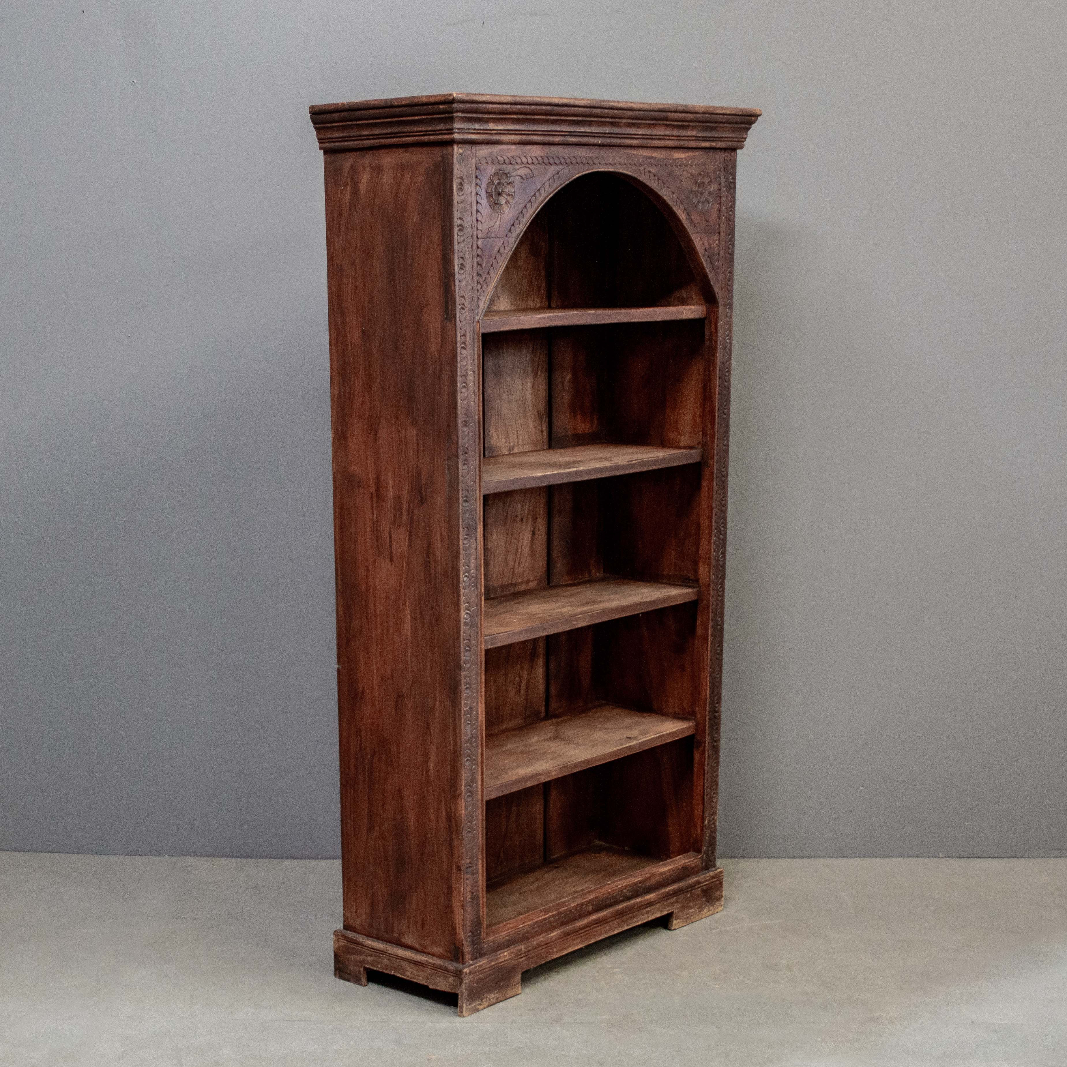 Reclaimed Wood Bookcase From India