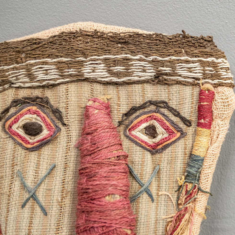 Thumbnail: Vintage Peruvian Chancay Funerary Mask