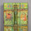 Thumbnail: Small Antique Rajasthani Door w/ New Folk Art Paint