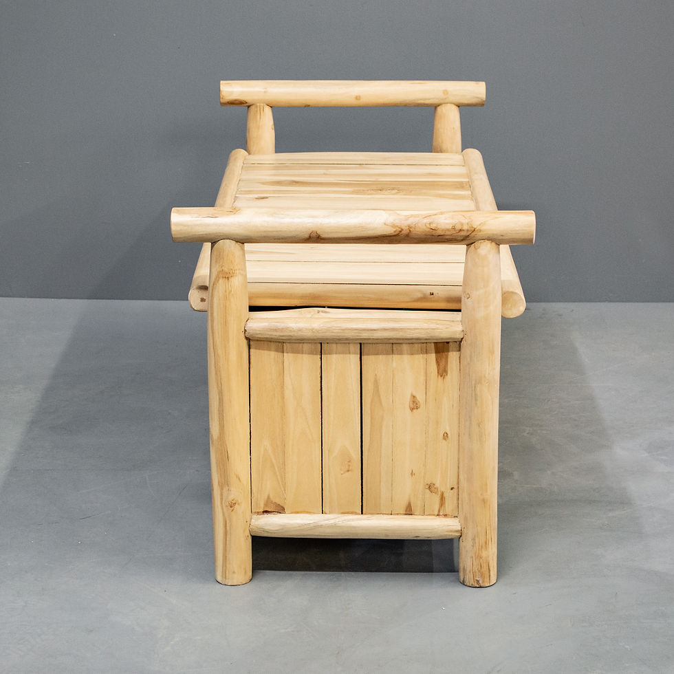 Thumbnail: Wooden Storage Bench