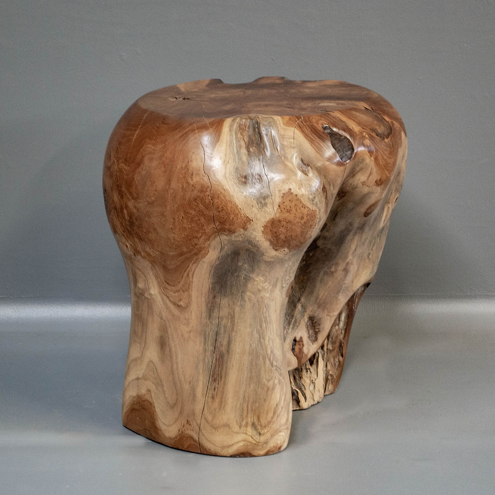 Thumbnail: Live Edge Teak Root Stool