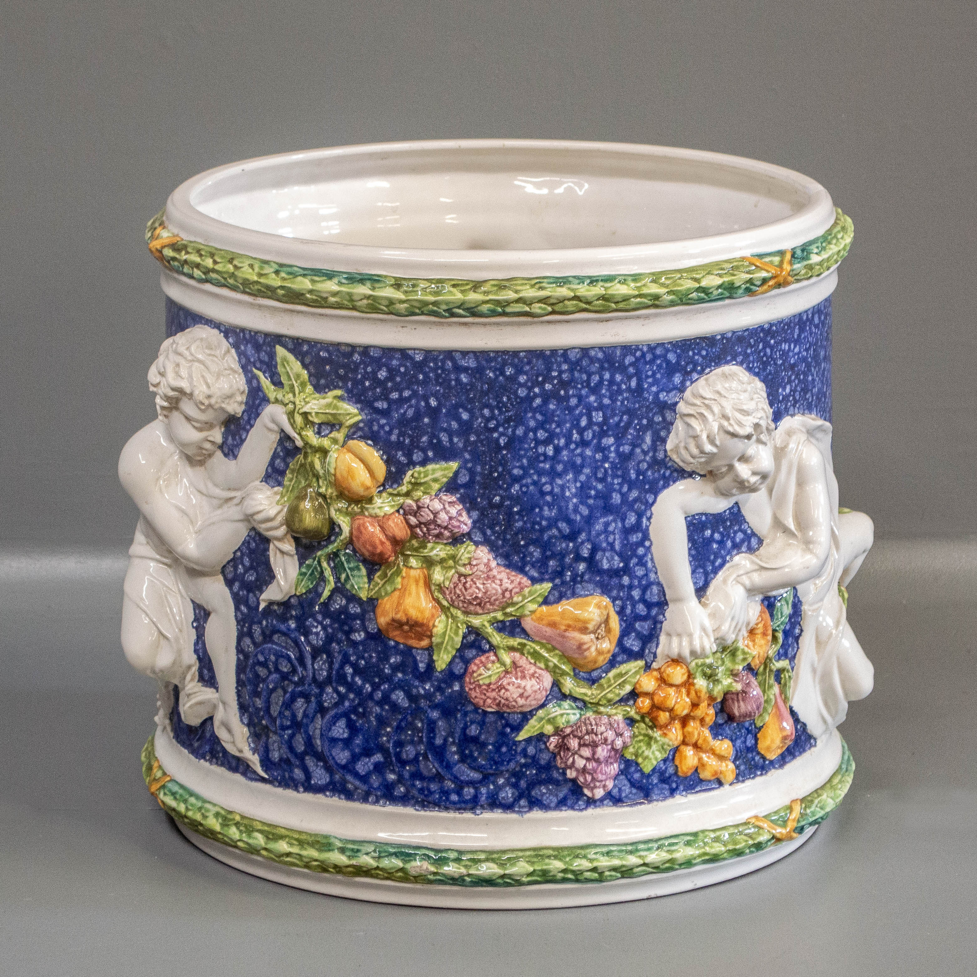 Vintage Italian Majolica Planter