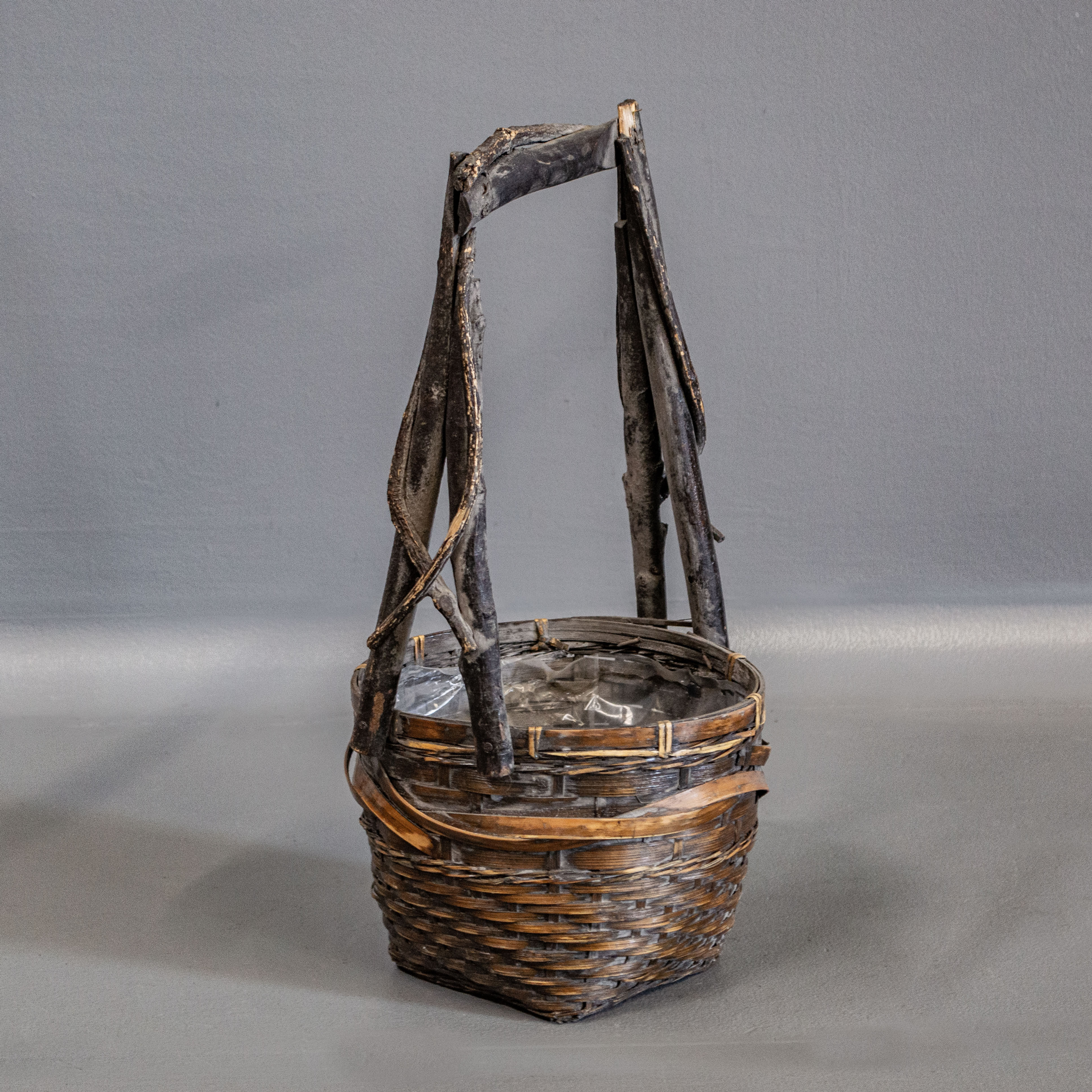 Vintage Japanese Ikebana Basket