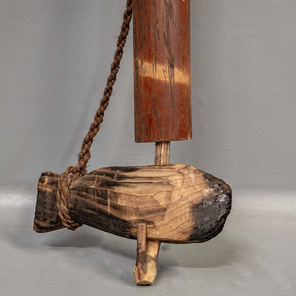 Thumbnail: Traditional Japanese Bamboo Adjustable Pot Hook