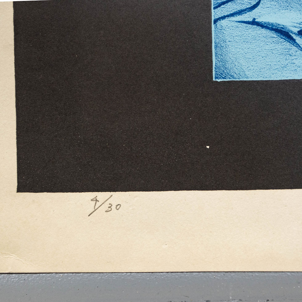 Thumbnail: Original Shigeru Taniguchi Lithograph