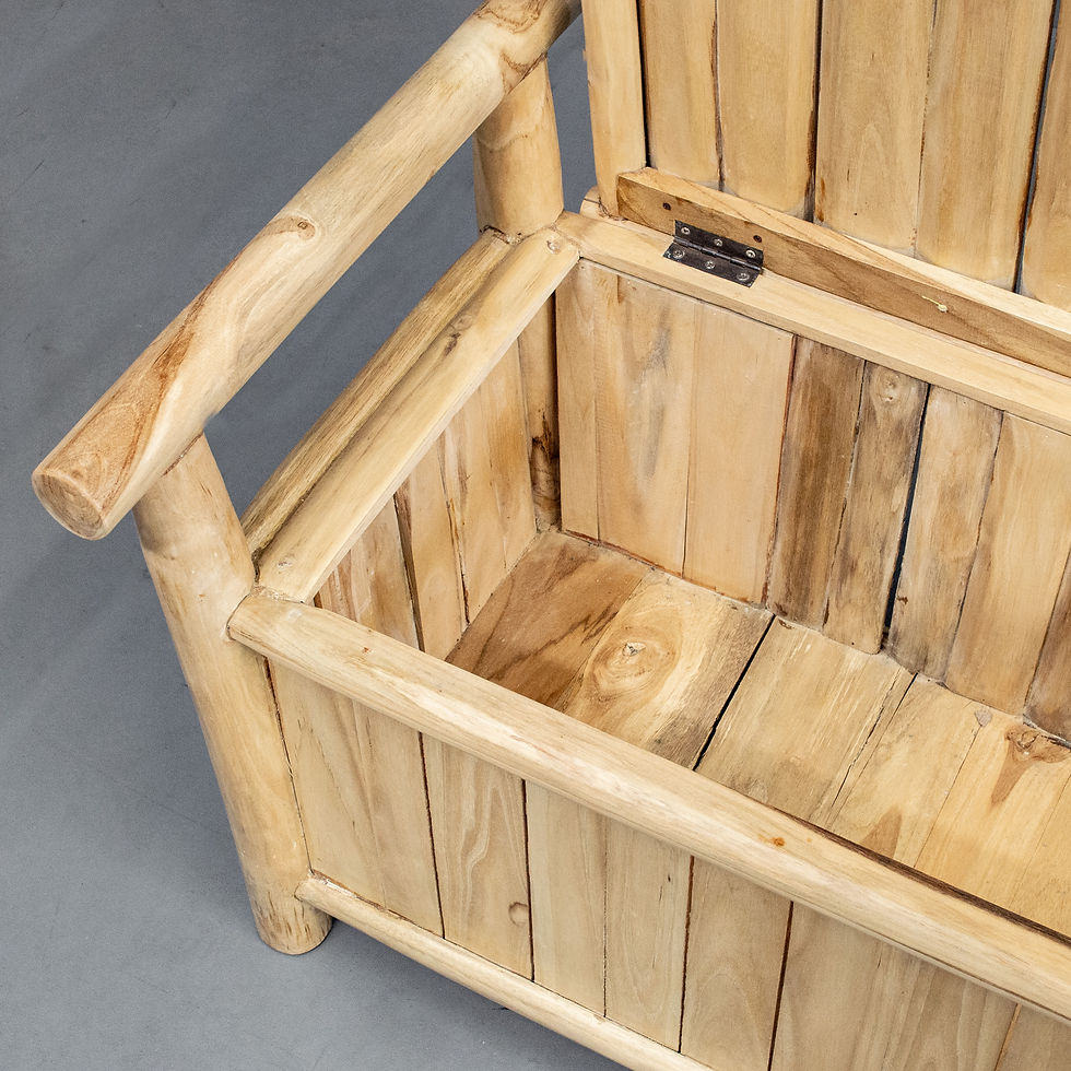 Thumbnail: Wooden Storage Bench