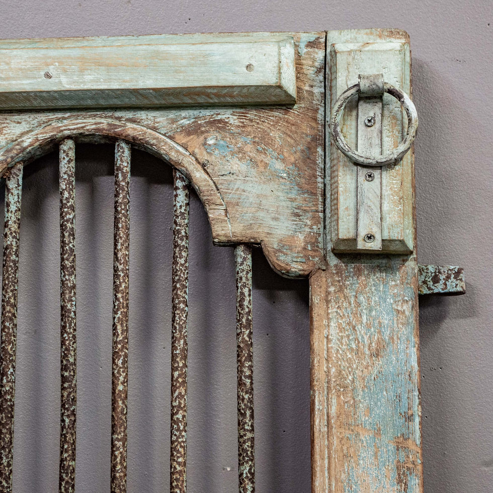 Thumbnail: Antique Jali Style Painted Indian Gate