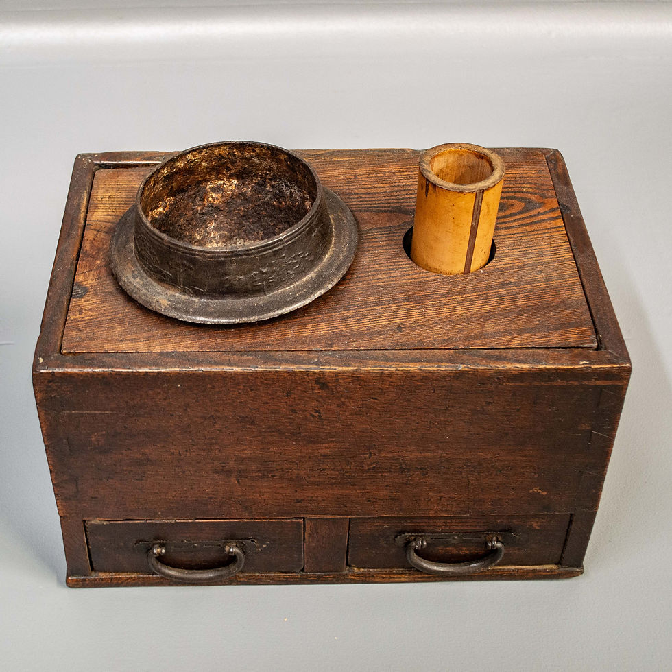 Thumbnail: Small Antique Japanese Hibachi