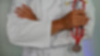 Close-up of doctor with arms crossed