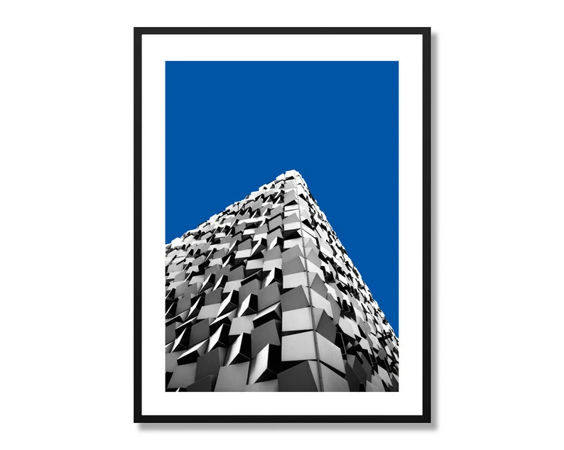 Thumbnail: Photograph of Sheffield Cheese Grater building on a coloured background