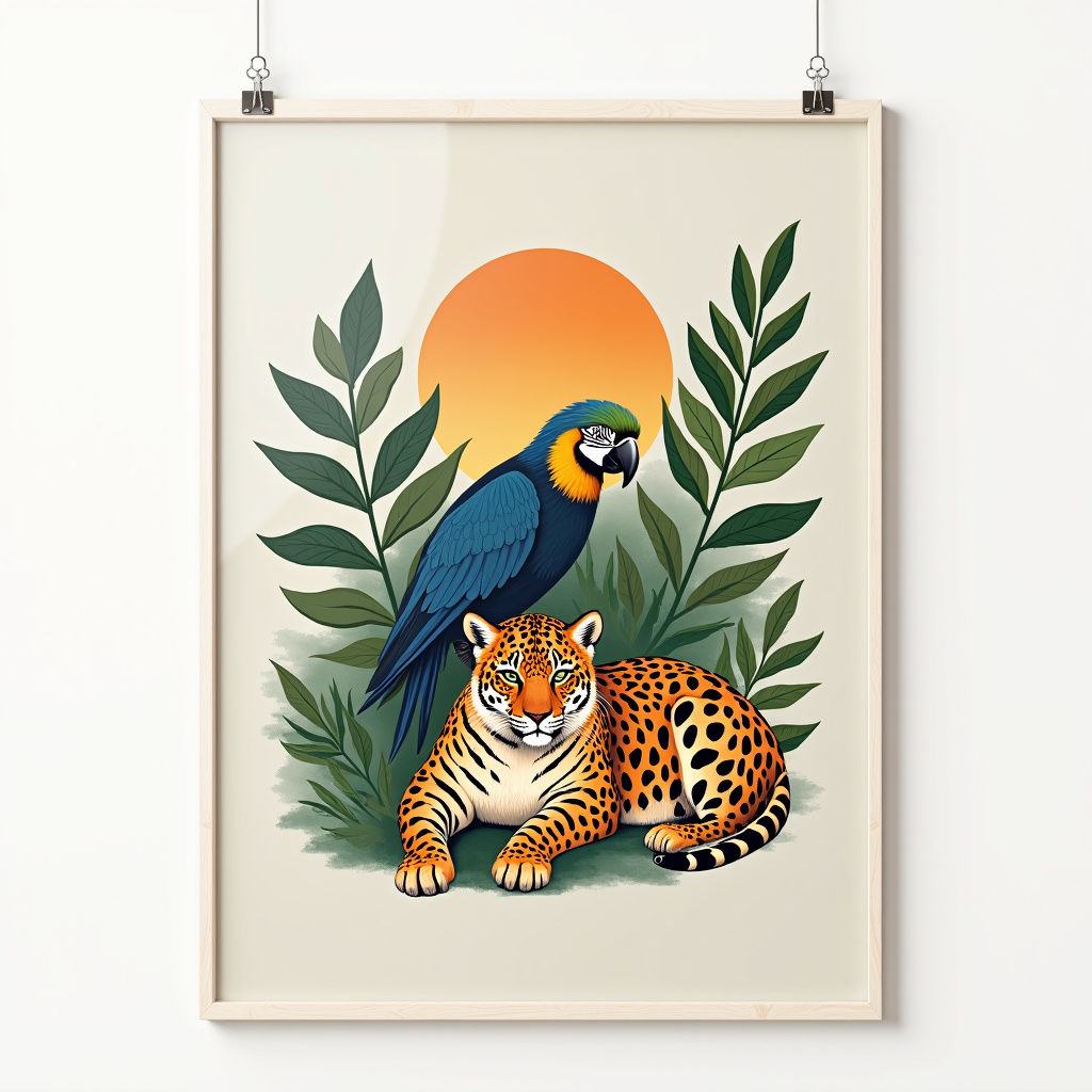 Brazilian Wildlife Poster