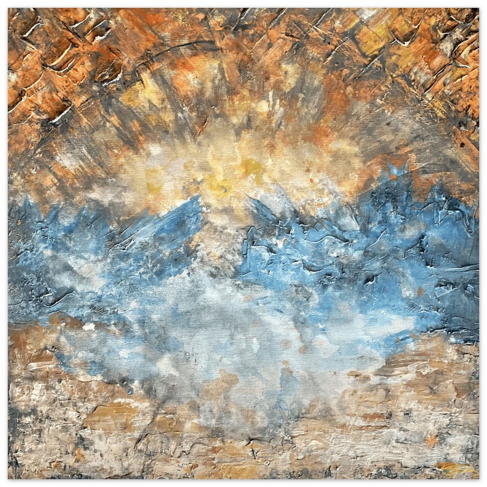 "Sunrise, Sunset" Fine Art Poster 50x50 cm / 20x20″