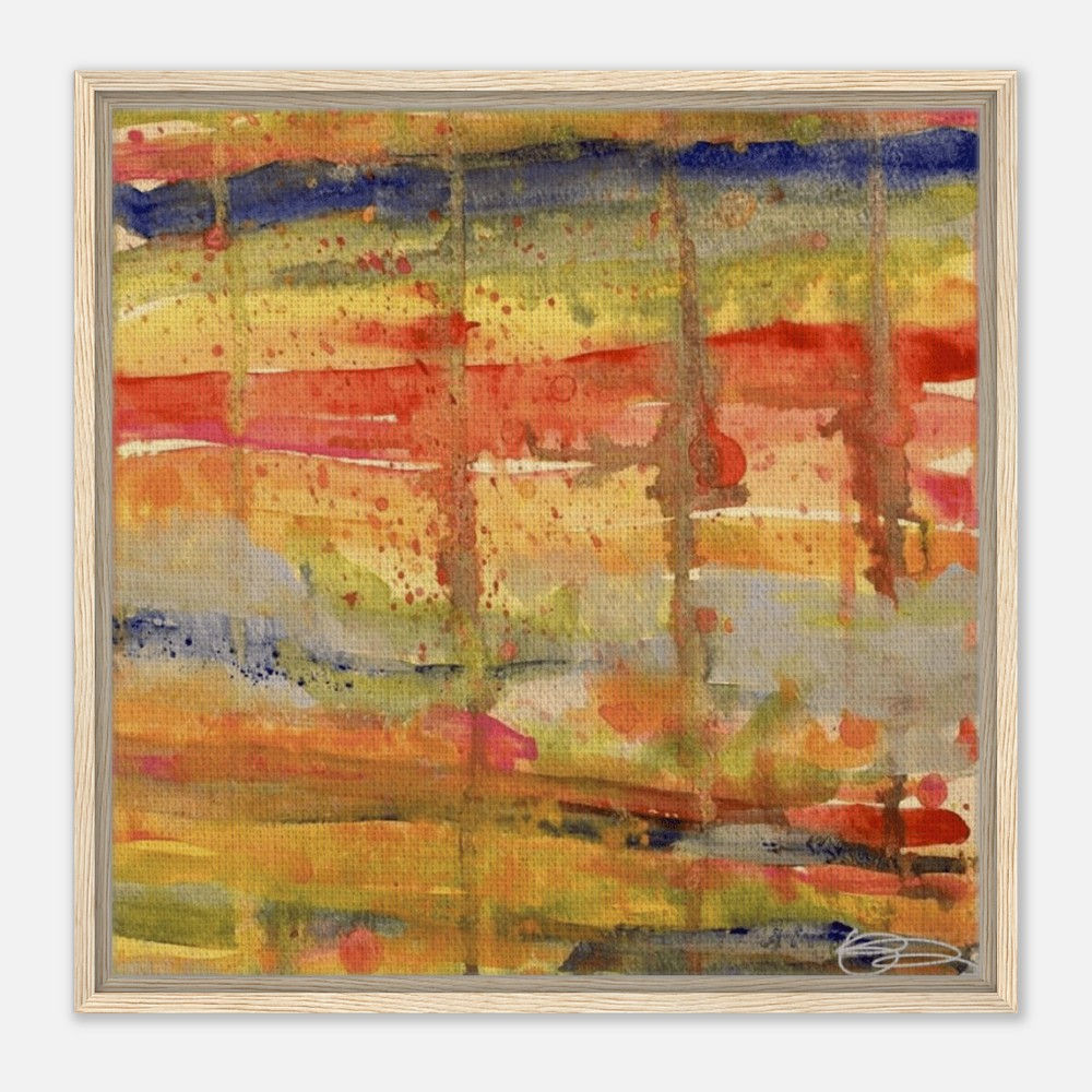 "Misunderstood " Framed Canvas